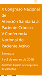 Mobile Screenshot of congresocronicos.org